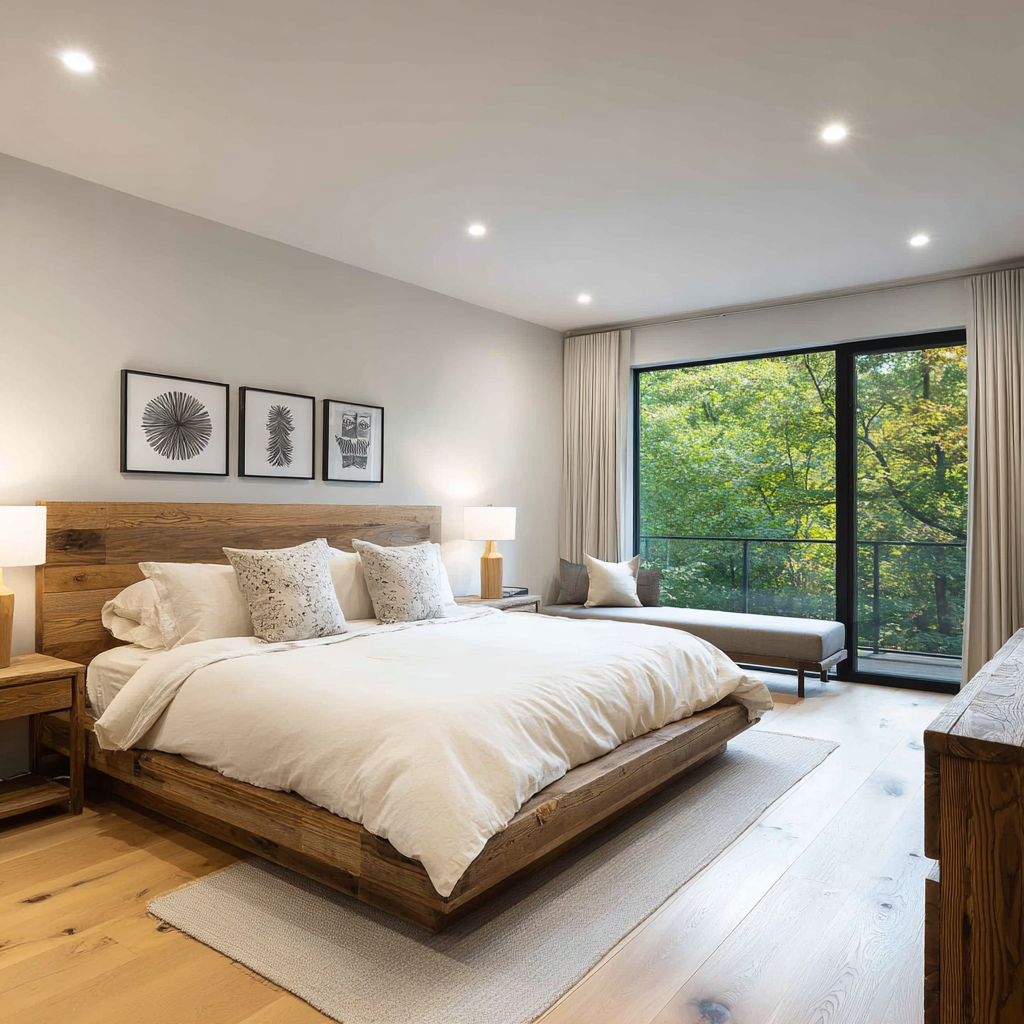 Private patient bedroom at HOPE Behavioral Health in Bakersfield, California