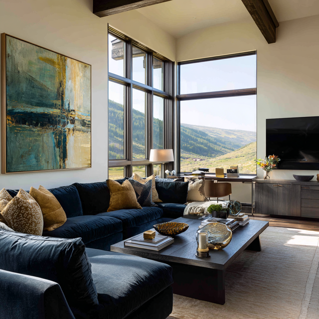 Spacious living room at HOPE Behavioral Health in Bakersfield, California